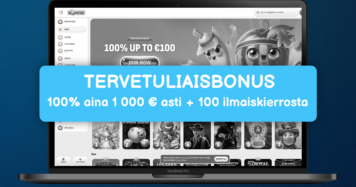 Nomini Casino banner
